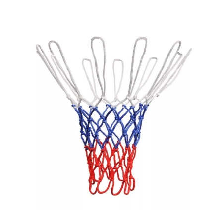 Купить Сетка баскетбольная, Д 3,5 мм, «Триколор», цветная в Когалыме 