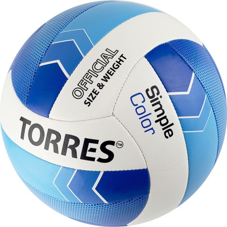 Купить Мяч волейбольный Torres Simple Color любительский р.5 в Когалыме 